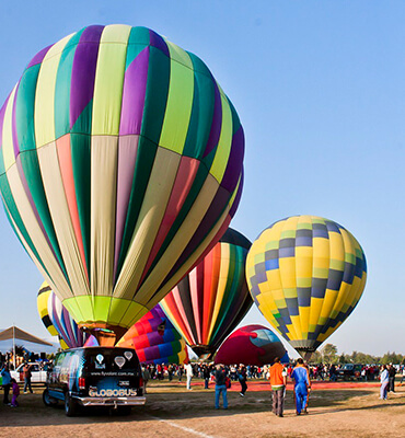 Festival of Hot Air Balloons in Mexico