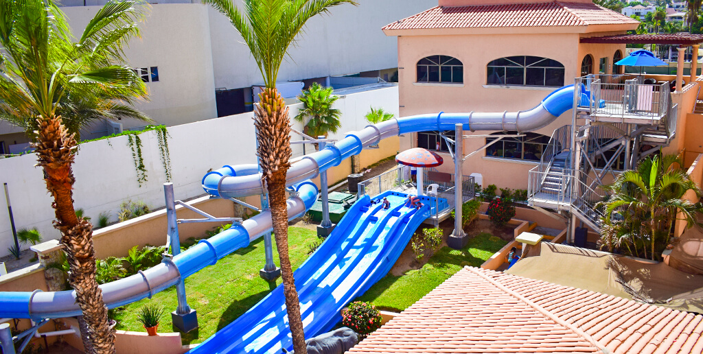 water slide in cabo