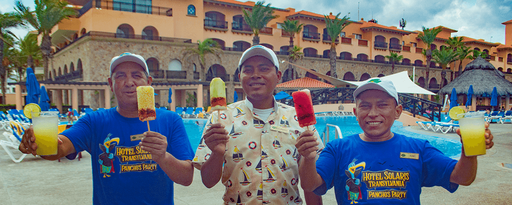 Fruit Popsicles at Royal Solaris Los Cabos