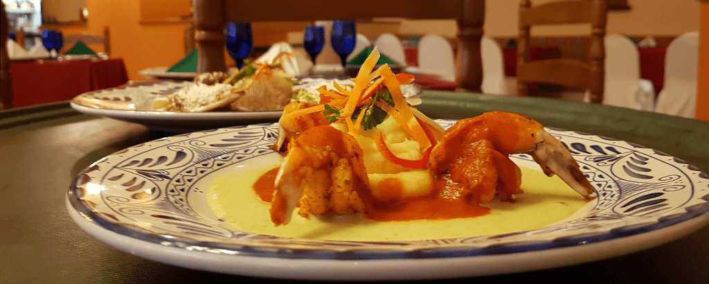 Platillos en el Restaurante Panchos de Royal Solaris Los Cabos