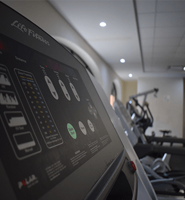 Caminadoras en el Gimnasio de Club Solaris Cabos