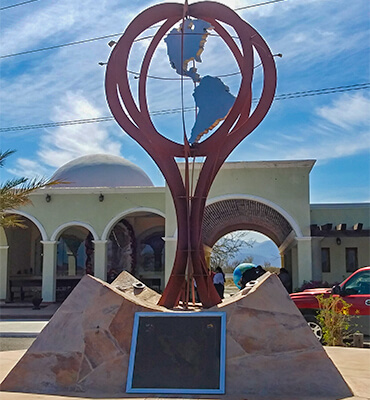 El pueblo Santiago en Los Cabos