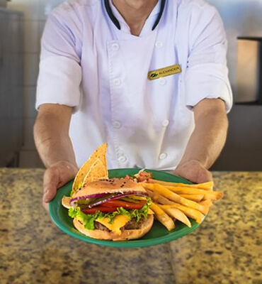 Comida en los Restaurantes del Hotel Solaris de Los Cabos