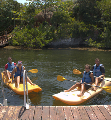 Tour de Kayaks en Cancún