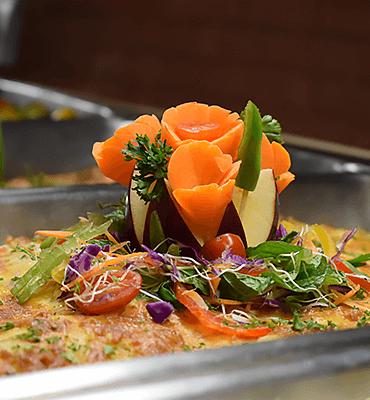 La Barra de Ensaladas en Cafe Solaris de Los Cabos