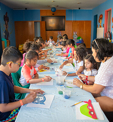 El Kids Club del Hotel Solaris de Los Cabos