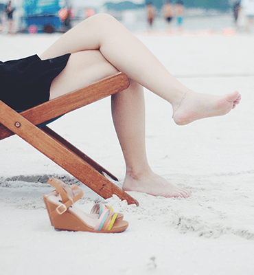 descansar en la playa