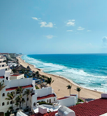 Playa del Hotel Solaris GR Caribe en Cancun