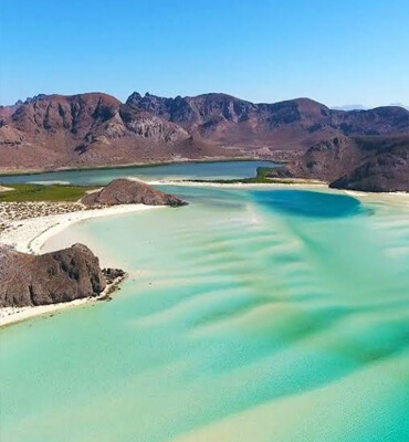 Balandra dunes in la Paz