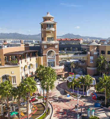 El Centro Comercial de Puerto Paraiso en Los Cabos