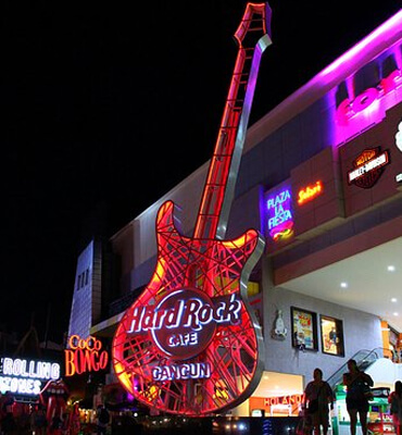 El Restaurante de Hard Rock Cafe en Cancun